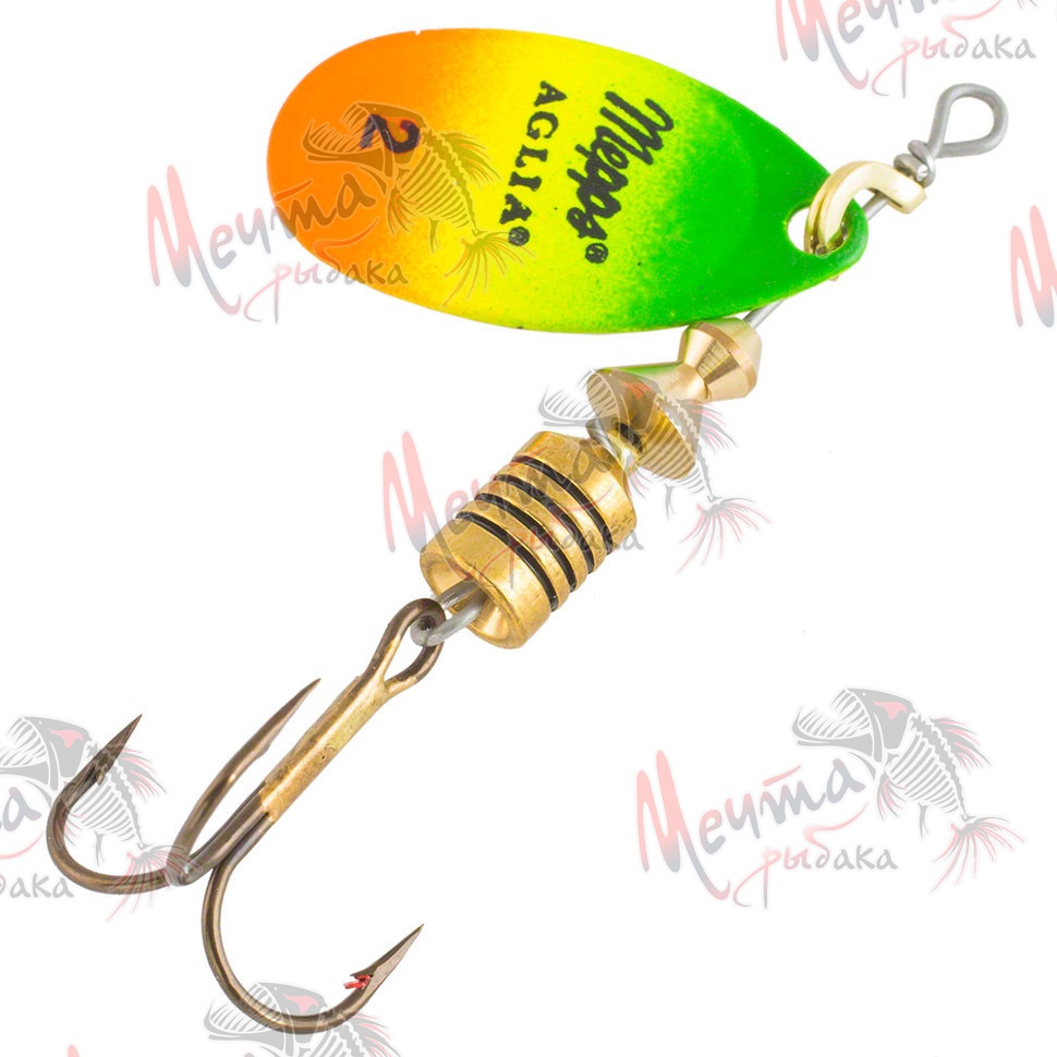 БЛЕСНА "MEPPS" AGLIA 2 #FLUO TIGER