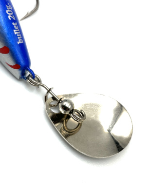 ТЕЙЛ-СПИННЕР "UF STUDIO" BULLET 15g #YELLOW ACID